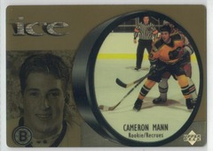 1998-99 Upper Deck McDonald's Ice Acetate Cameron Mann #McD26 Rookie Boston Bruins